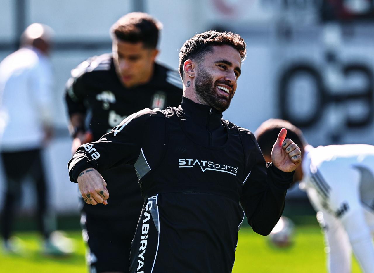 Rafa Silva, Beşiktaş'ta bir antrenmanda, 30 Ekim 2025
