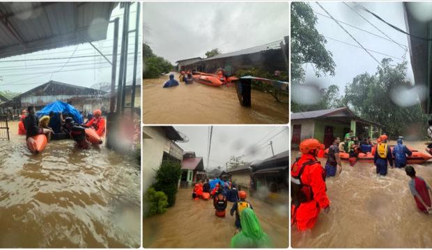 Sumatra Adası'nda kabus! Şiddetli yağışlar felakete yol açtı, can pazarı yaşanıyor