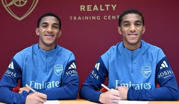 16 yaşındaki ikiz kardeşler aynı takıma imza attı! 2 yıl bekleyecekler