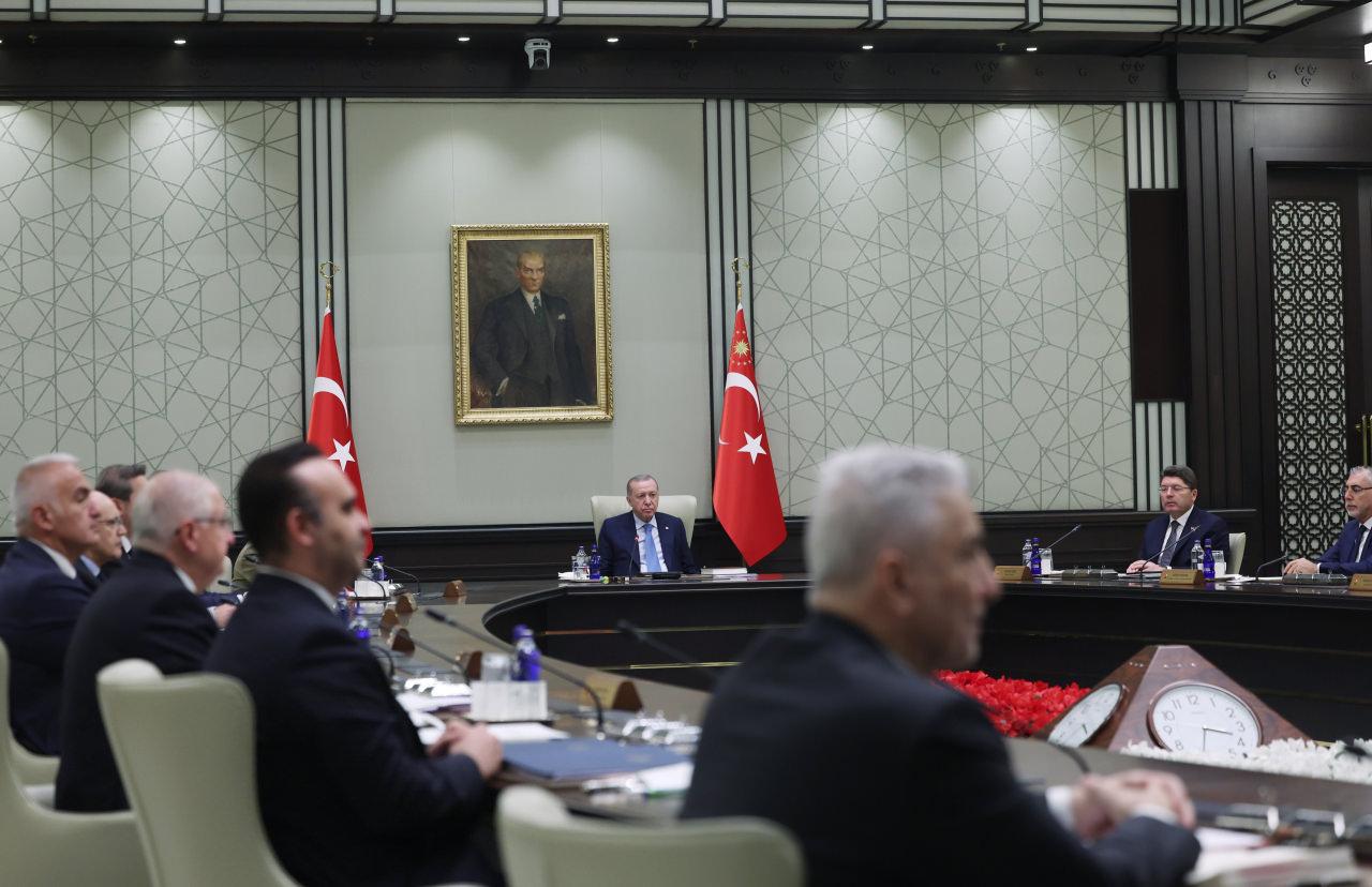 Kabine toplantısından görüntü