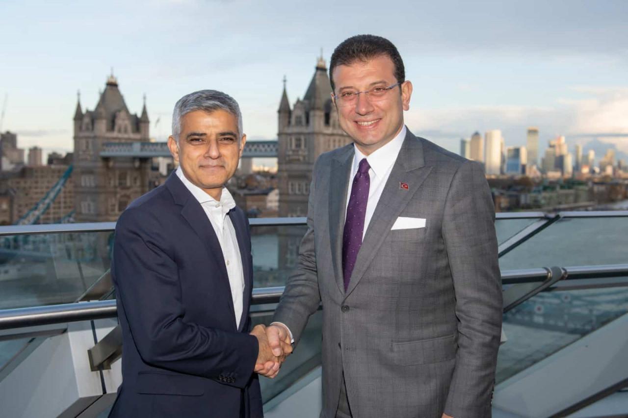 Ekrem İmamoğlu Londra'da