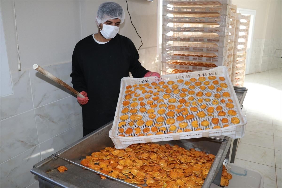 Trabzon hurması cipsi