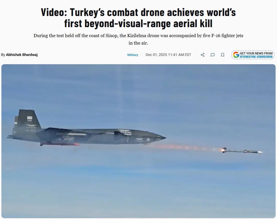 Interesting Engineering'de yer alan haber.