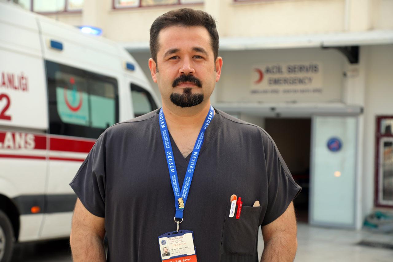 AÜ Tıp Fakültesi Acil Tıp Anabilim Dalı Öğretim Görevlisi Dr. Süleyman İbze