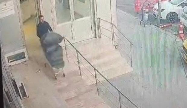 Büyükçekmece Adliyesi'ndeki hırsızlık görüntüleri ortaya çıktı