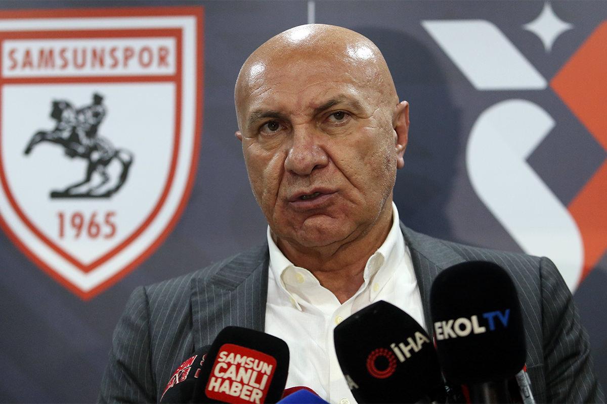 Samsunspor başkanı Yüksel Yıldırım, TFF başkanı Hacıosmanoğlu'nun 'çomak' sözleriyle ilgili konuştu.