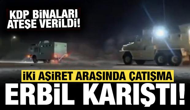 Erbil'de tansiyon yüksek: Herki aşireti ve Barzani güçleri arasında çatışma
