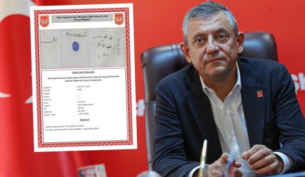 Erdoğan'ı hedef almıştı: AK Parti'den Özgür Özel'e şehadet belgeli yanıt