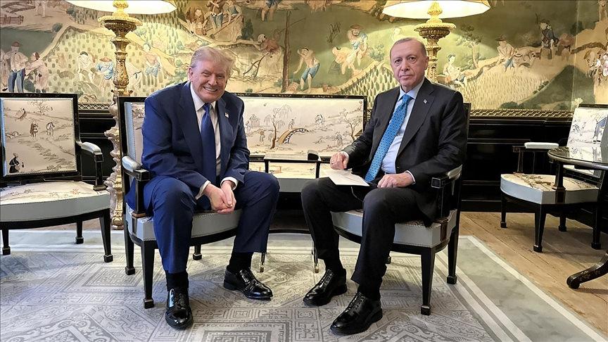 Cumhurbaşkanı Recep Tayyip Erdoğan ile ABD Başkanı Donald Trump