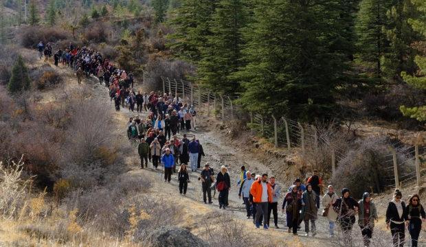 Konya'da "Yürüyoruz Etkinliği" aralık ayında yeni rotalarla devam ediyor 