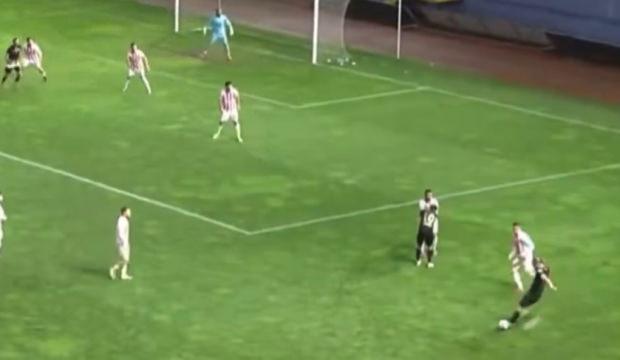 Orta mı şut mu? 3. Lig'de atılan muhteşem gol gündem oldu
