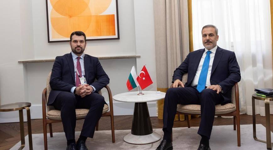 Bakan Fidan, Bulgaristan Dışişleri Bakanı Georg Georgiev ile 
