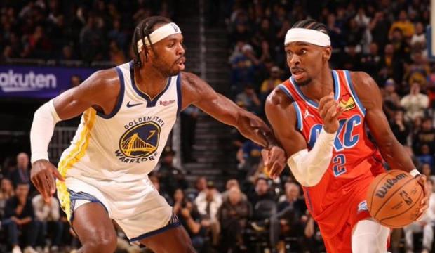 NBA'de Shai Gilgeous, Curry'i 12 sayı farkla üzdü