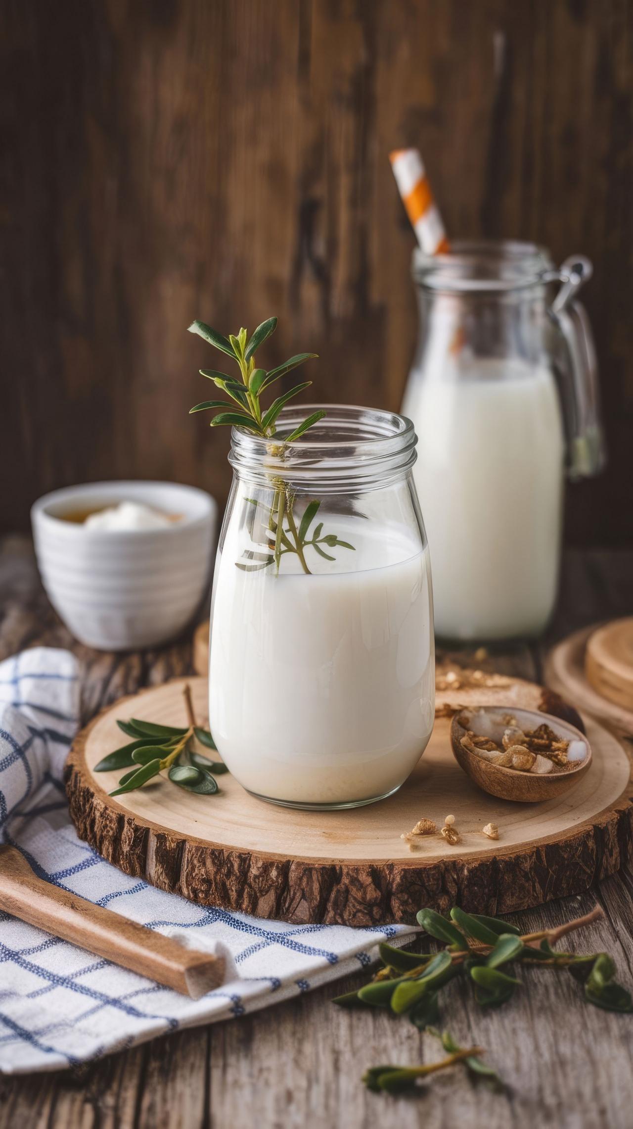 kavanoz içinde kefir