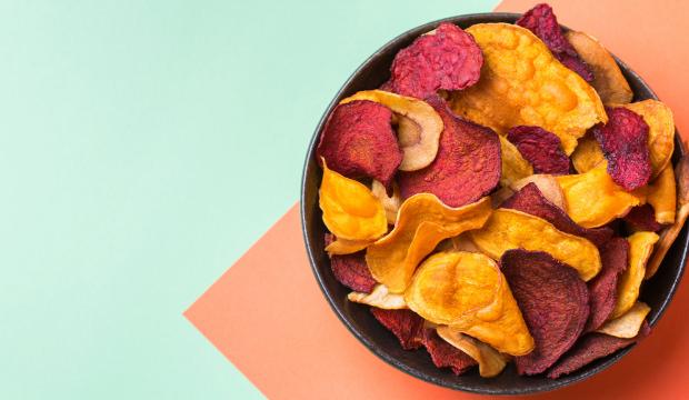 Sağlıklı Atıştırmalık: Fırında Sebze Cipsi