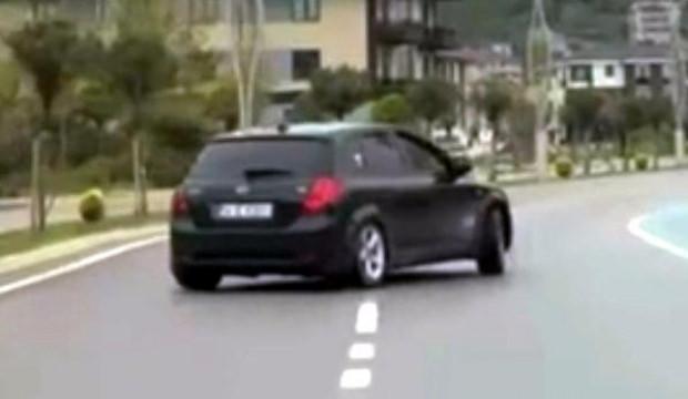 Sakarya’da trafikte drift atan sürücüye 46 bin TL ceza