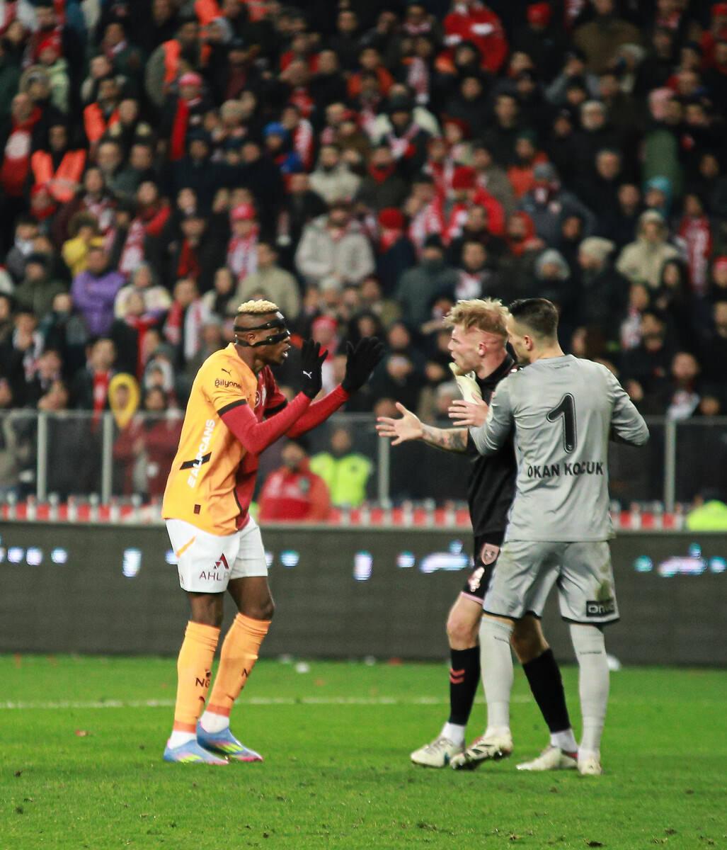 Geçtiğimiz yıl oynanan Samsunspor - Galatasaray maçından bir görüntü, 11 Nisan 2025