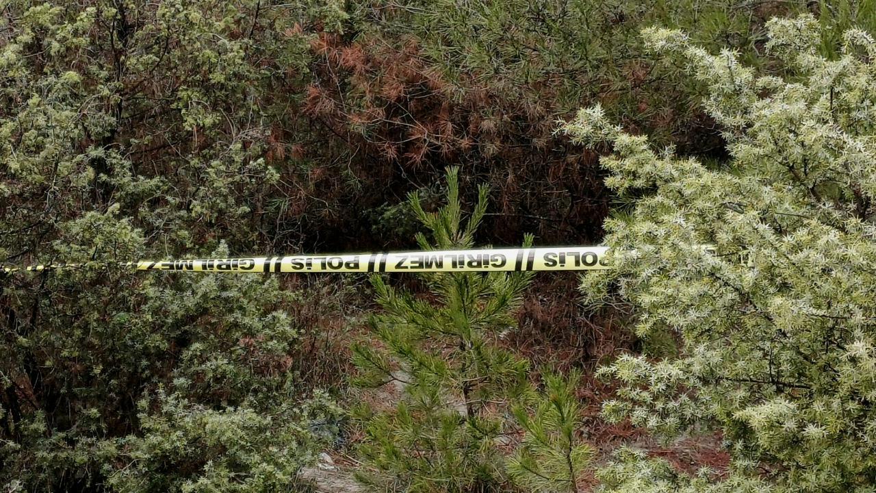 Şahsın ölü olarak bulunduğu bölge.