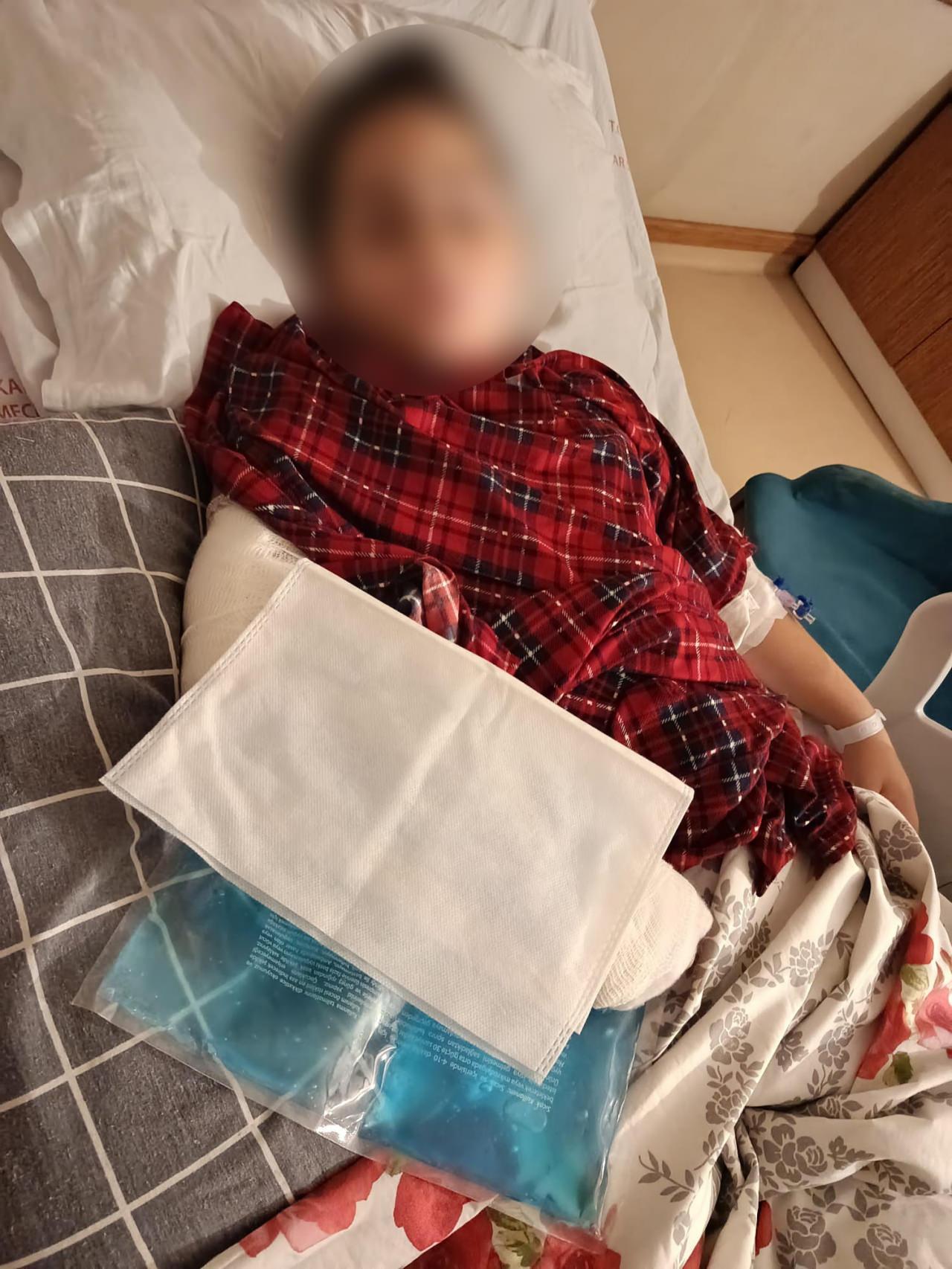 8 yaşındaki Y.K.Ş. 