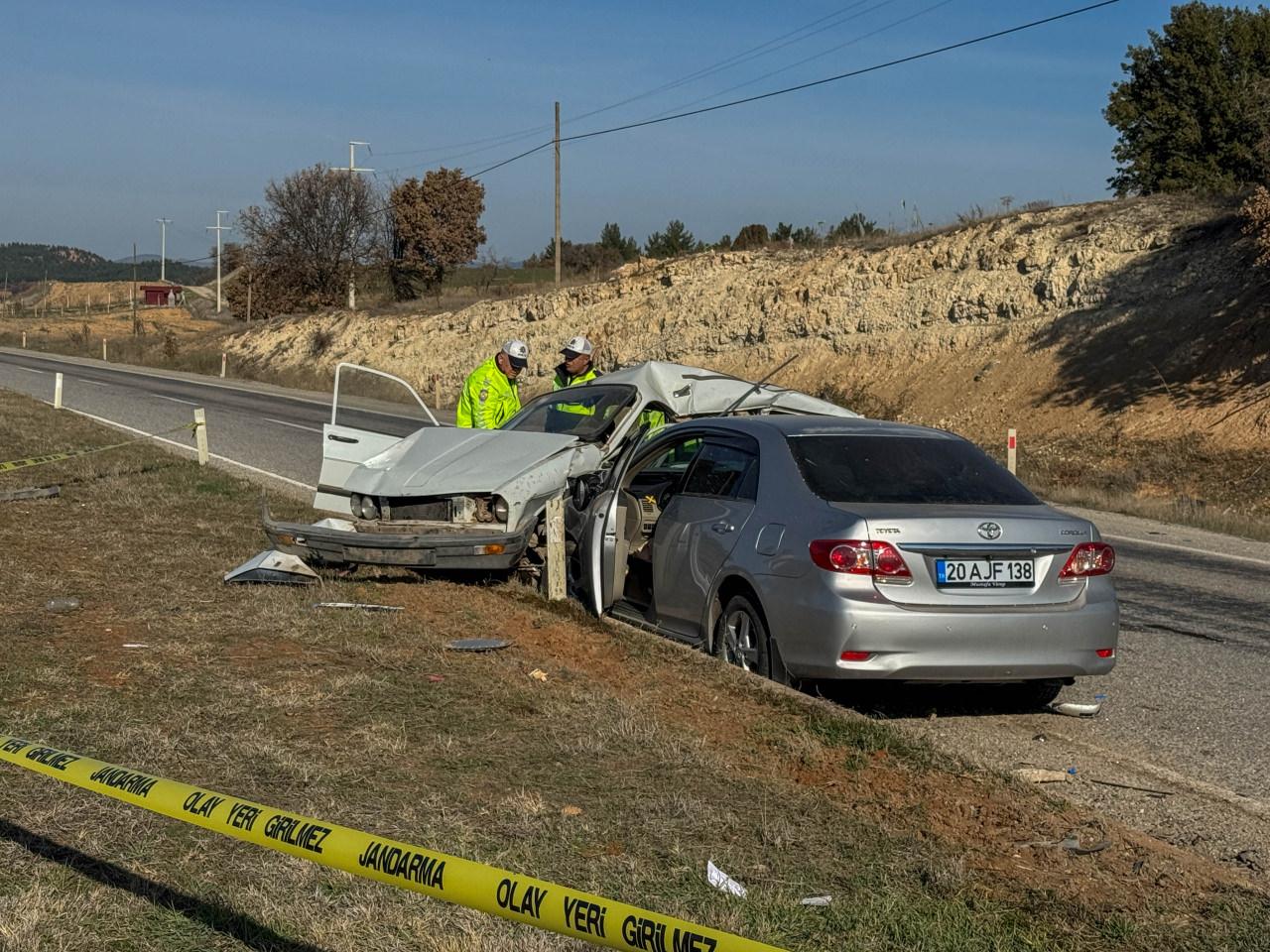 Kaza yeri görüntüsü 