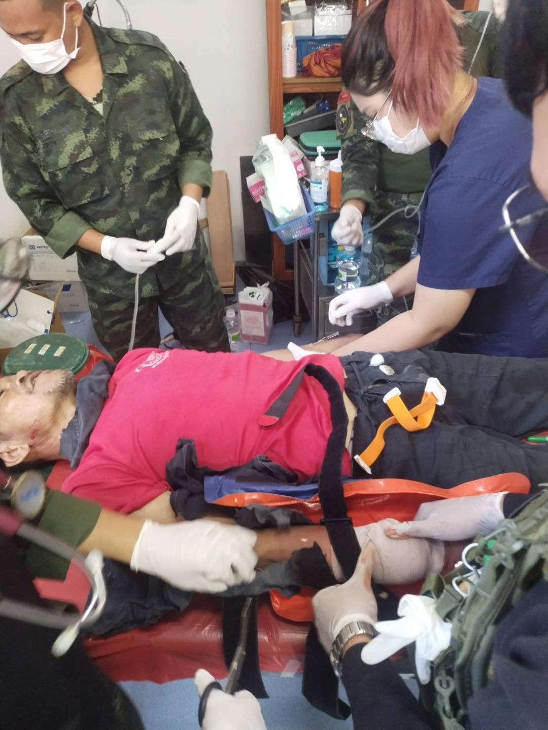 Saldırıda yaralananlar sağlık merkezlerine sevk edildi.