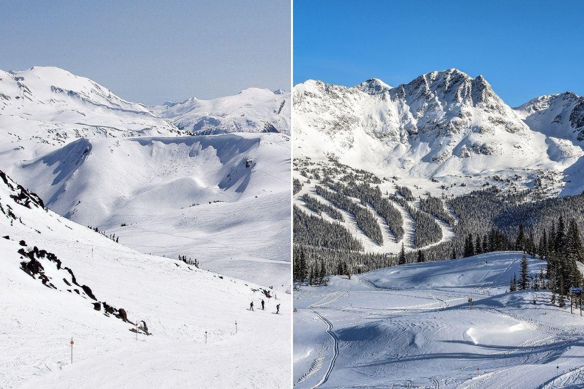 Whistler ve Banff bölgeleri, Ocak ayında bol kar ve nefes kesen manzaralar sunar.