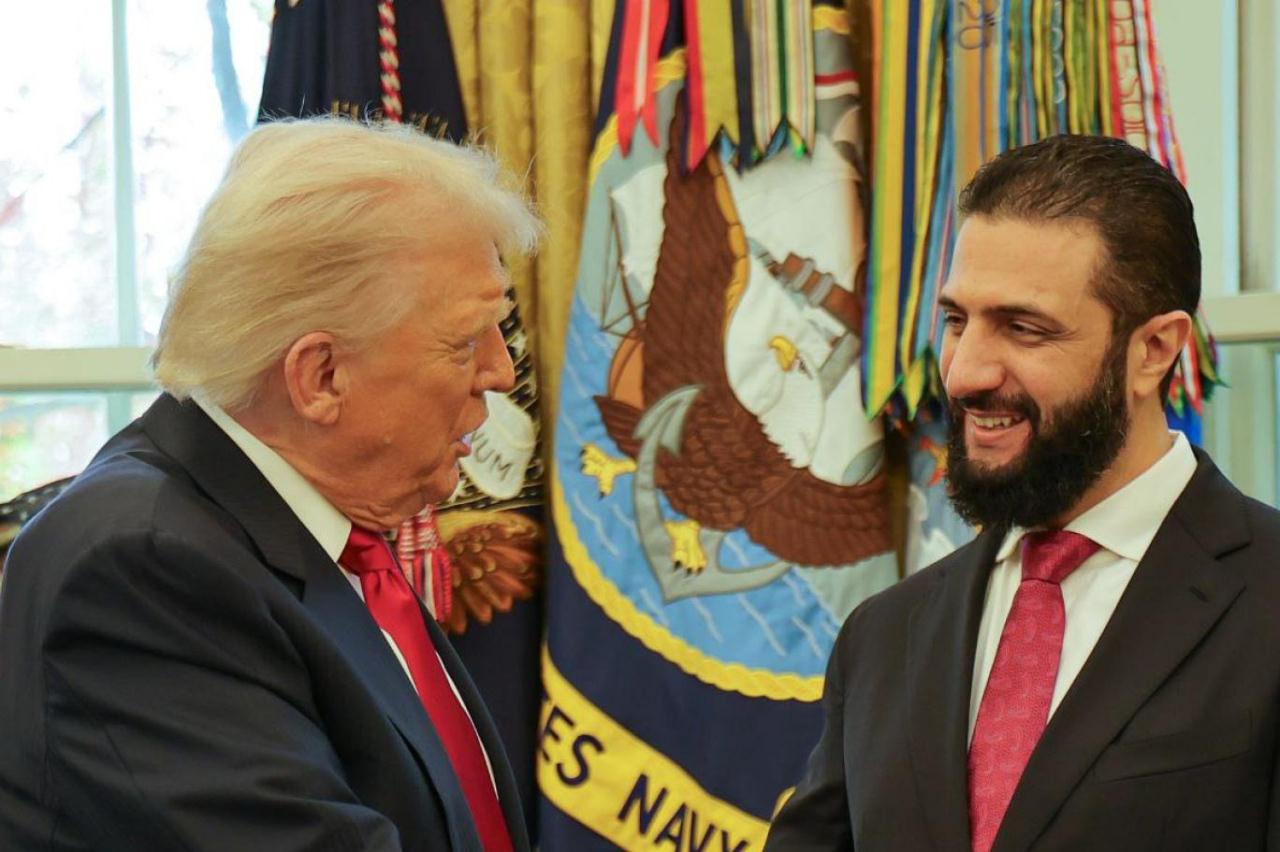 ABD Başkanı Donald Trump ve Suriye Cumhurbaşkanı Ahmed Şara