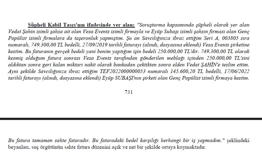 Kabil Taşçı'nın itirafı