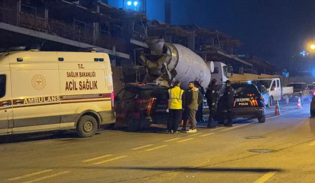 İstanbul'da korkunç kaza: Beton mikserine düşerek can verdi