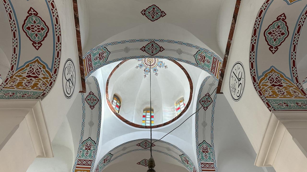 Bodrum Mesih Paşa Camii - Kubbe süslemeleri.