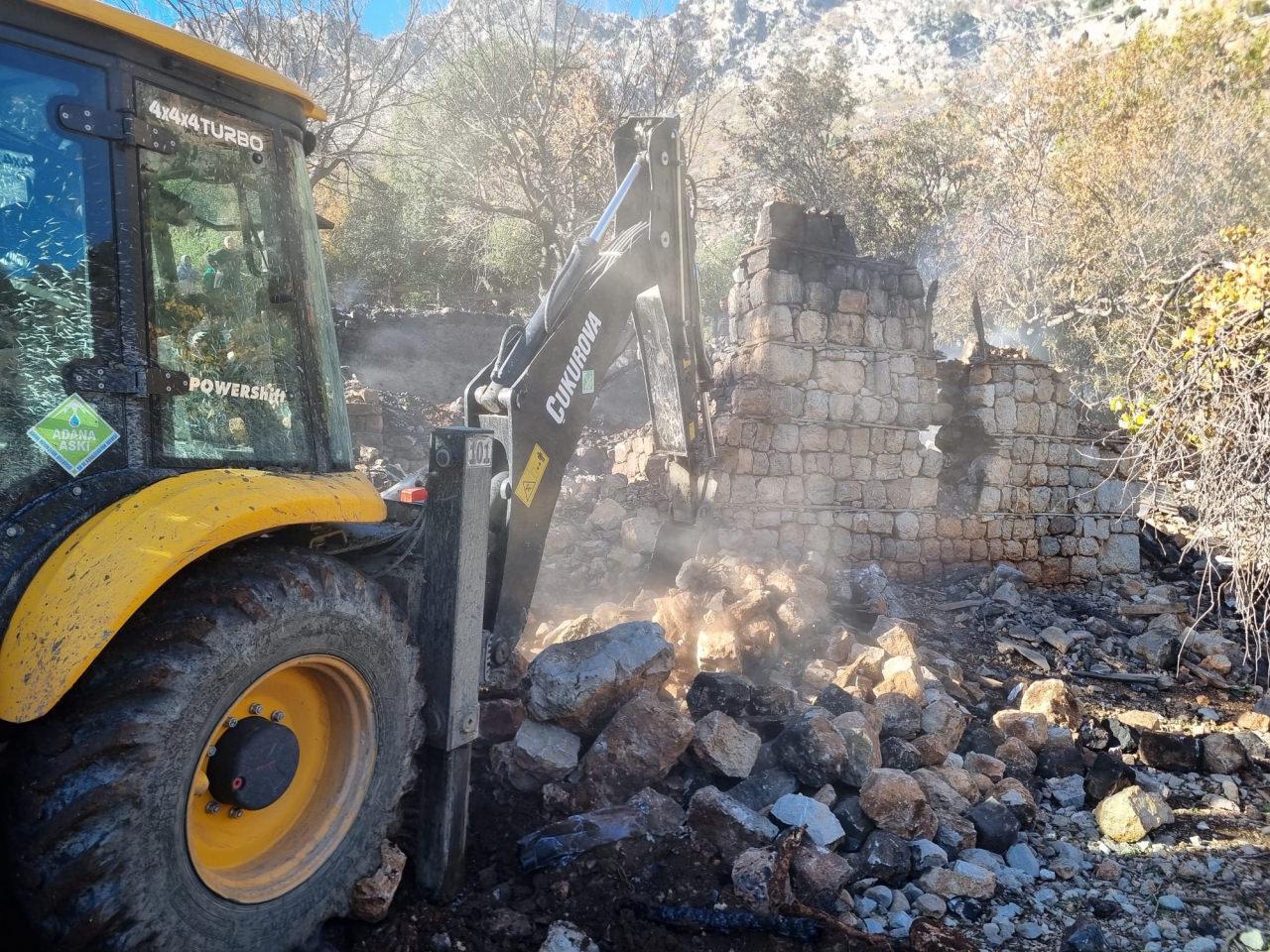 85 yaşındaki Alzheimer hastası Zeynep Keklik hayatını kaybettiği olay yeri.