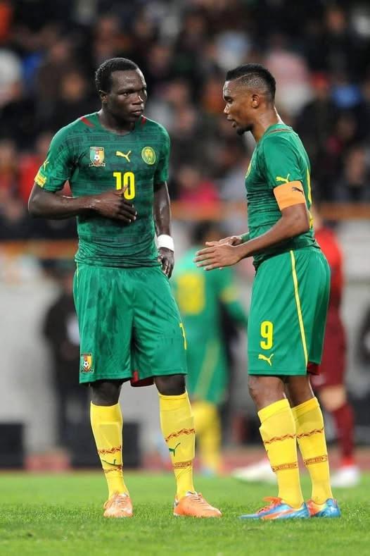 Vincent Aboubakar ve Samuel Eto'o