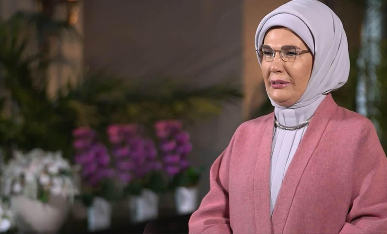 Emine Erdoğan, Sierra Leone'deki kadınlara ilişkin programa video mesaj gönderdi
