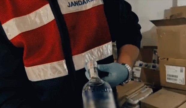 Başkentte 8 bin 100 sahte etiketli gıda takviyesi ile 5 ton etil alkol ele ge&ccedil;irildi