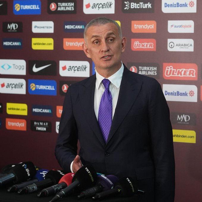 TFF Başkanı Hacıosmanoğlu basın toplantısında konuştu.