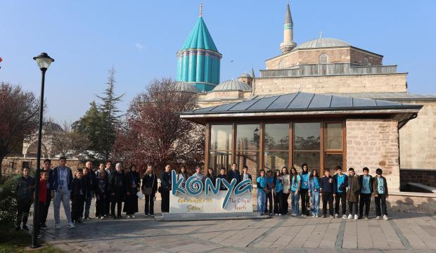 Konyalı öğrenciler kenttin kültürel mirasını yakından tanıyor 