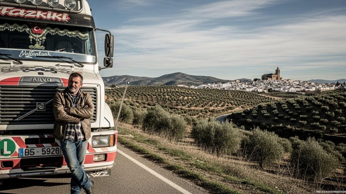 İspanya'da temsili Türk şoför
