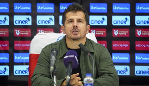 Emre Belözoğlu görevi devraldığı teknik adam hakkında konuştu
