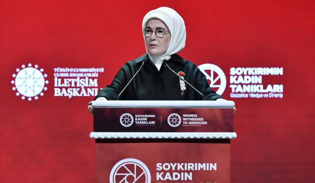 Emine Erdoğan'dan Gazze mesajı