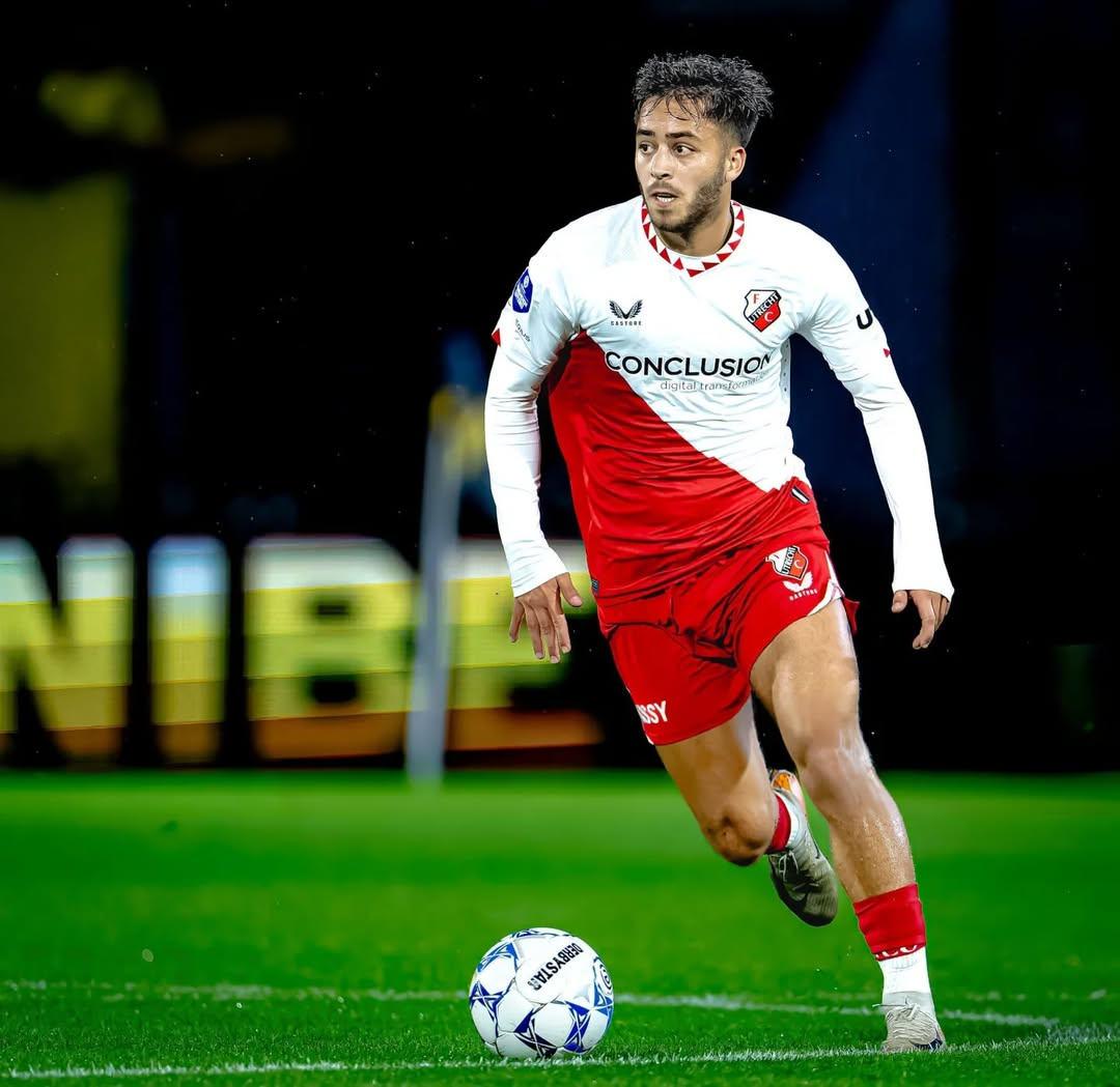 Hollanda temsilcisi Utrecht'in oyuncusu Souffian El Karouani