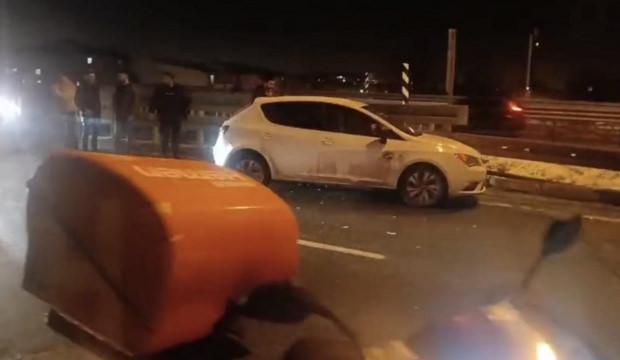 Gizli buzlanma, 11 aracın karıştığı zincirleme kazaya yol açtı