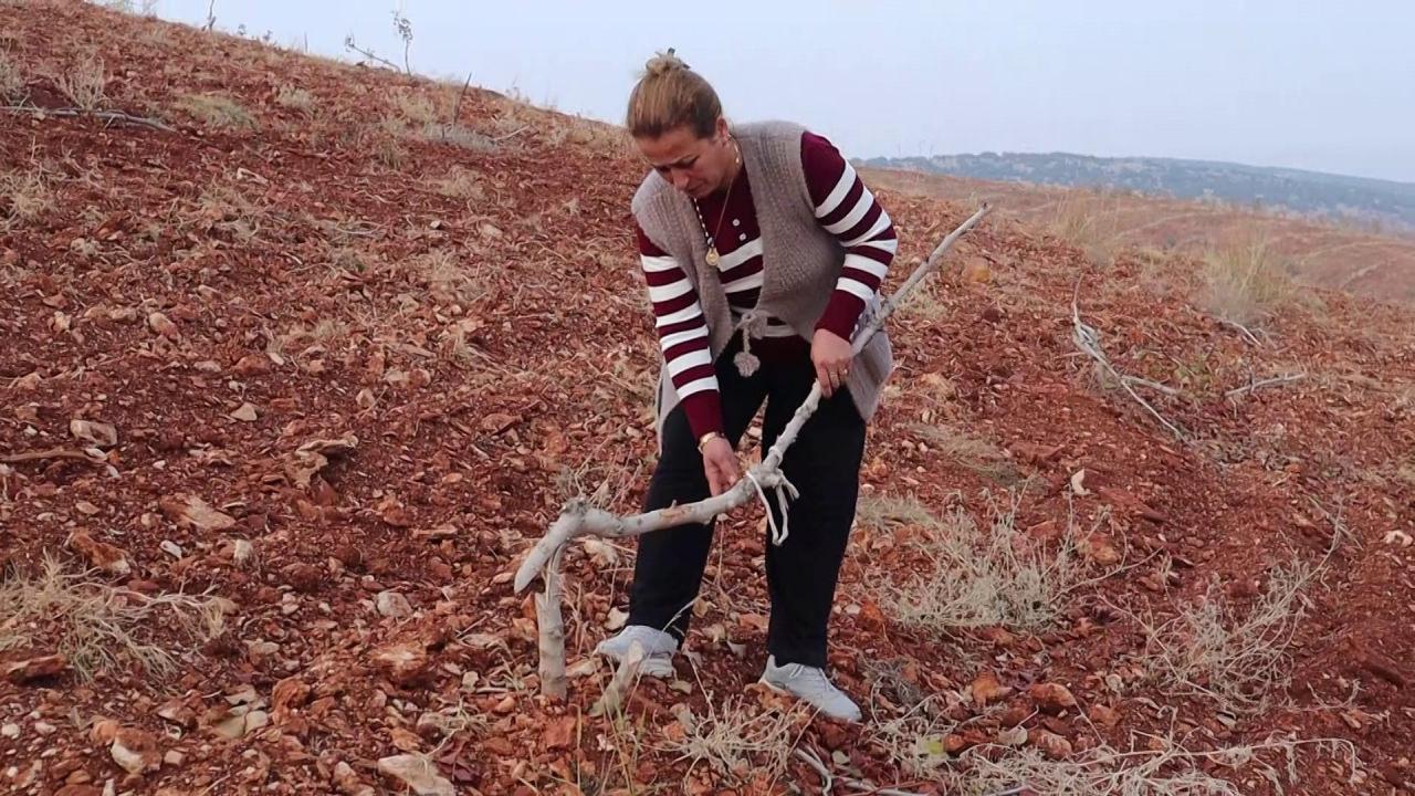 Arazi sahiplerinden Aynur Arpat