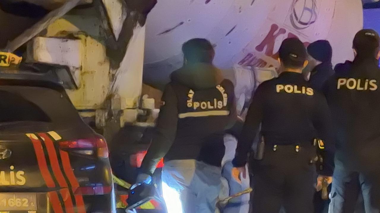 Kazalı ölümün yaşandığı bölgeye ekipler sevk edildi.