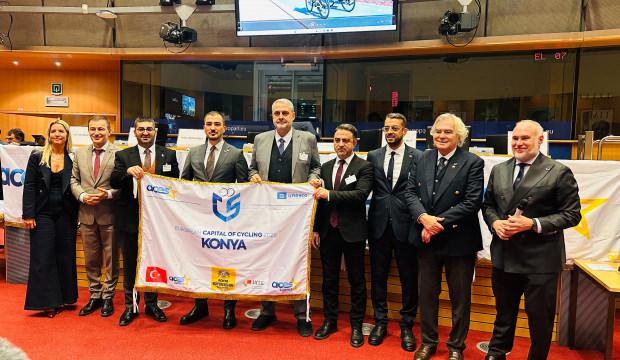 Konya, 2026 Avrupa Bisiklet Başkenti oldu