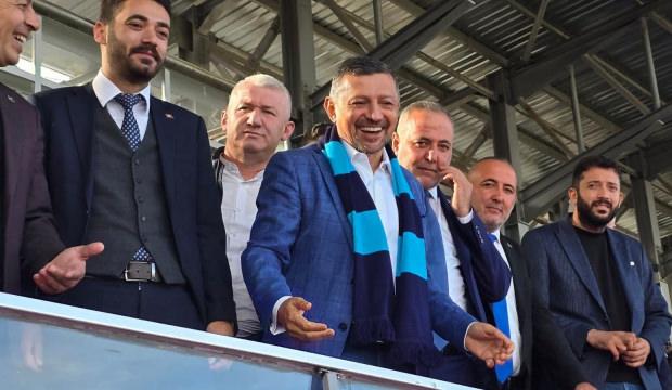 MHP'li milletvekili şehrinin takımını yalnız bırakmadı