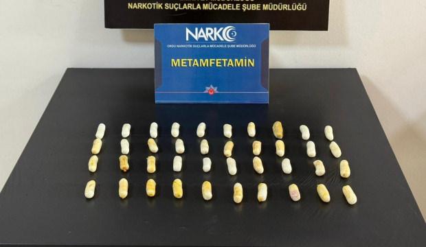 Midesinden 40 kapsül halinde 407 gram uyuşturucu çıktı