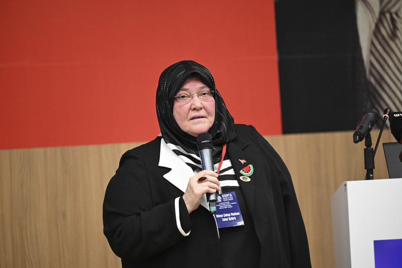 Dünya ÇAKOP Başkanı Zuhal Öztürk.