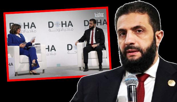 Şara'dan ABD'li sunucuya tokat gibi cevap: Kimin terörist olduğunu dünya gördü