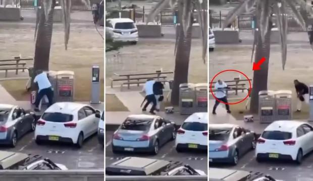 Silah tecrübesi olmayan Müslüman manav Avustralya'da kahraman oldu: Çıplak elle destan...