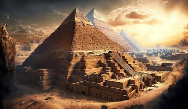 Tarih verdiler! Giza piramitlerinin altında gizli mega yapılar doğrulandı!